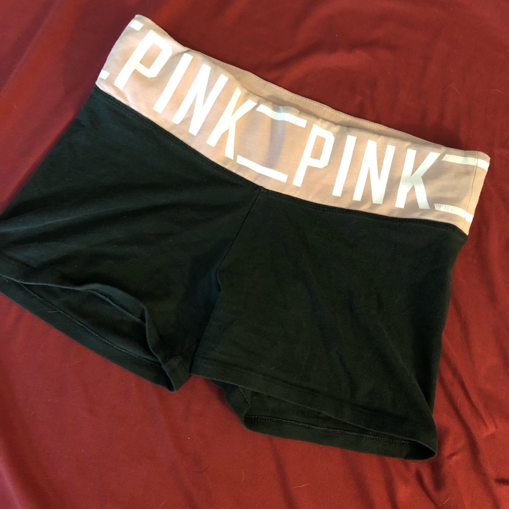 PINK yoga shorts